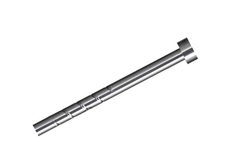 ejector pins with groove
